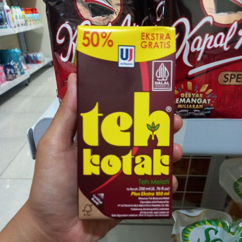 

Teh Kotak Teh Melati 200ml Plus Ekstra 100mm