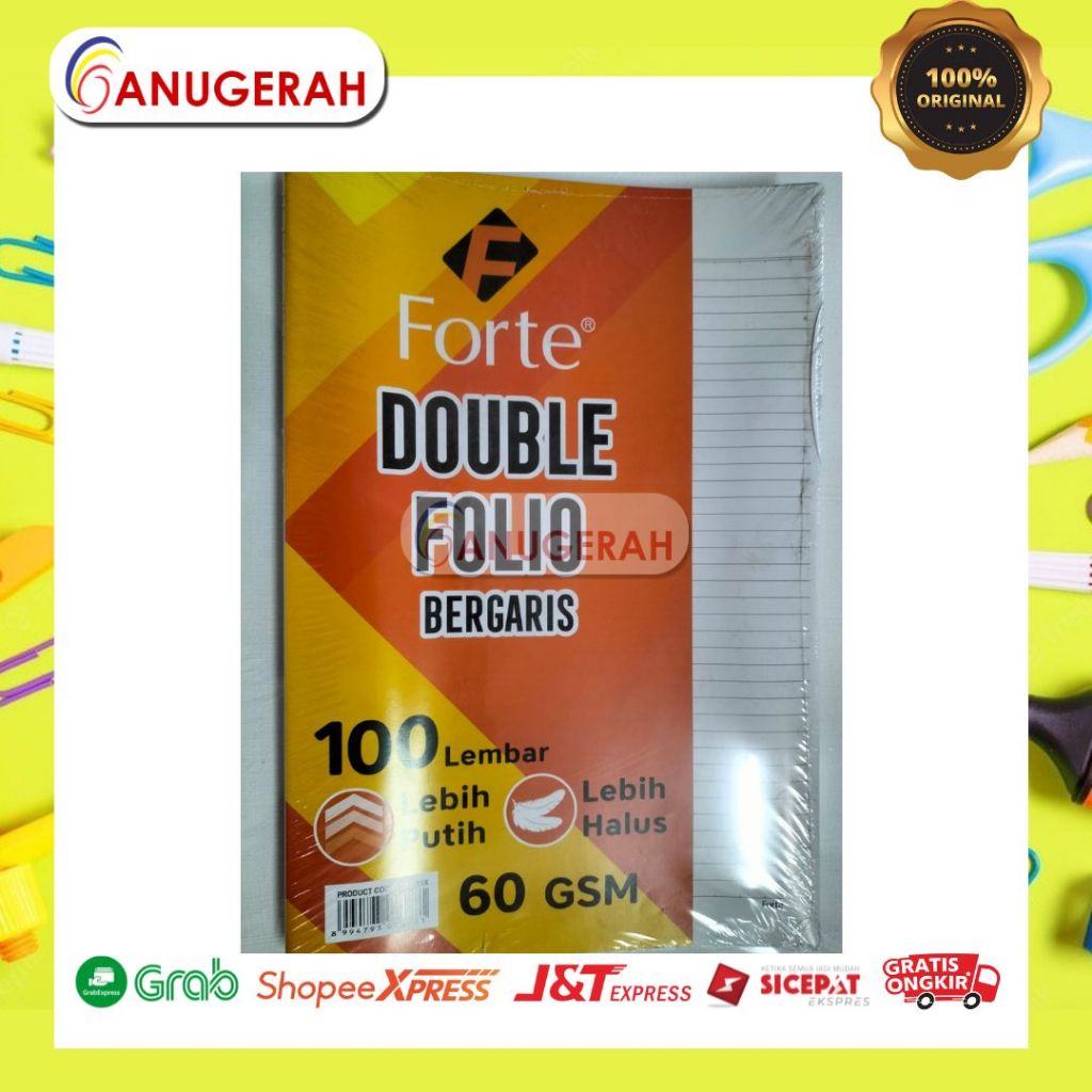 

FORTE DOUBLE FOLIO BERGARIS ISI 100 LBR