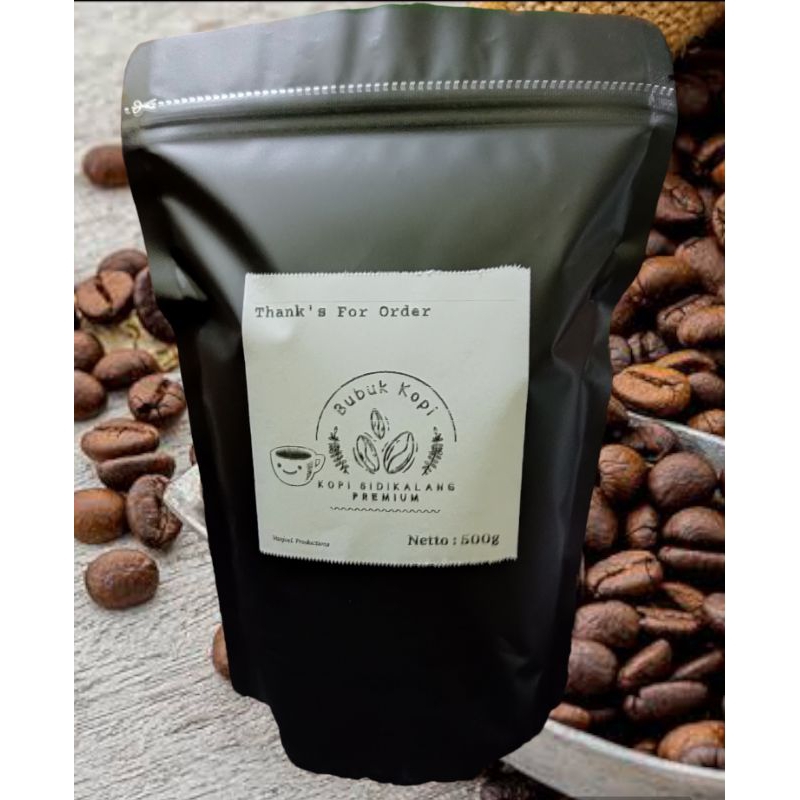 

Kopi Sidikalang Premium Kopi Bubuk Hitam Halus 500 Gram