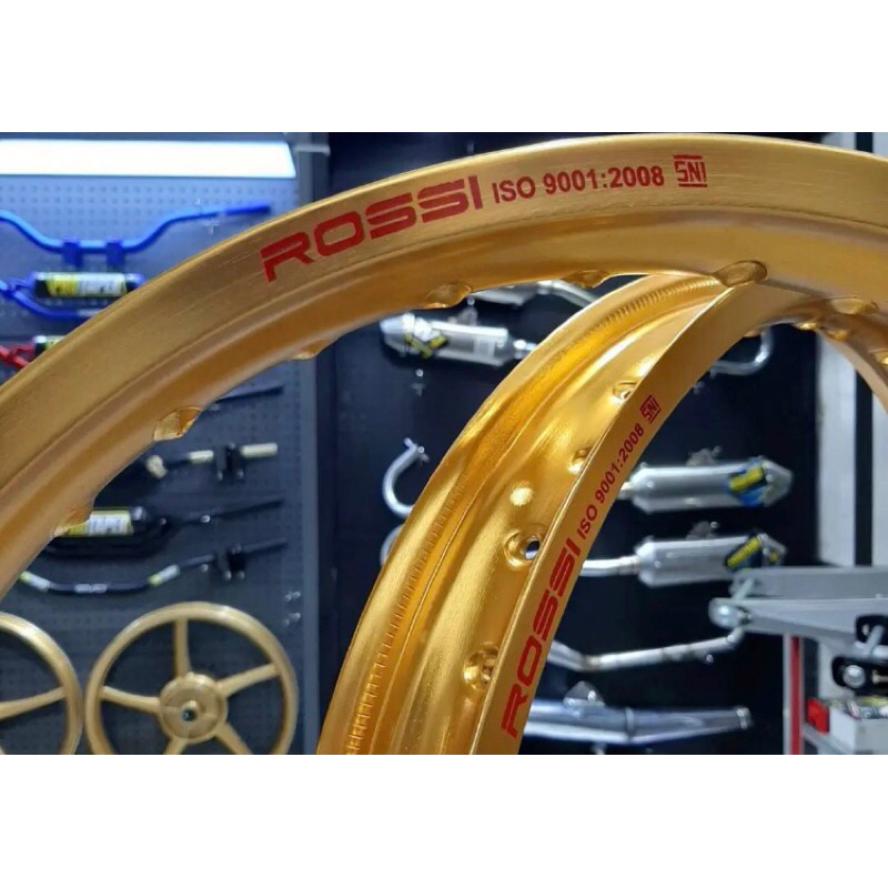 pelek v rossi gold ukuran 140 160 180 ring 17