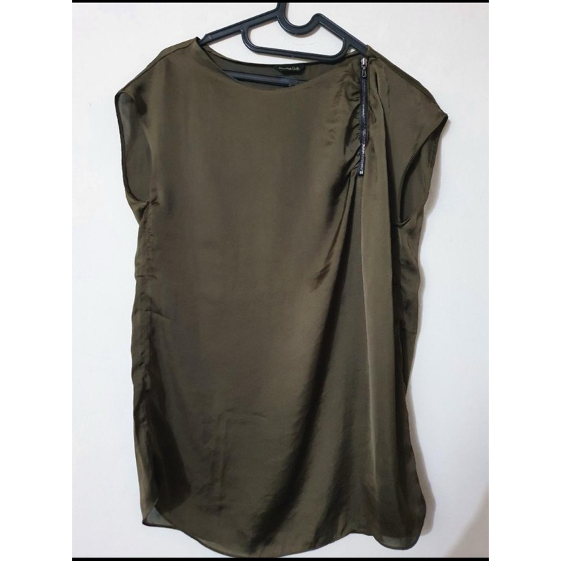 Olive blouse