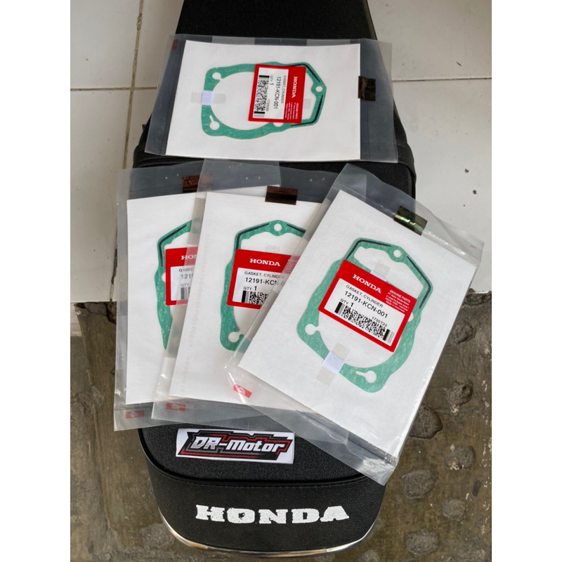 Paking blok Tiger Mp GL ori ahm gasket cylinder ori ahm