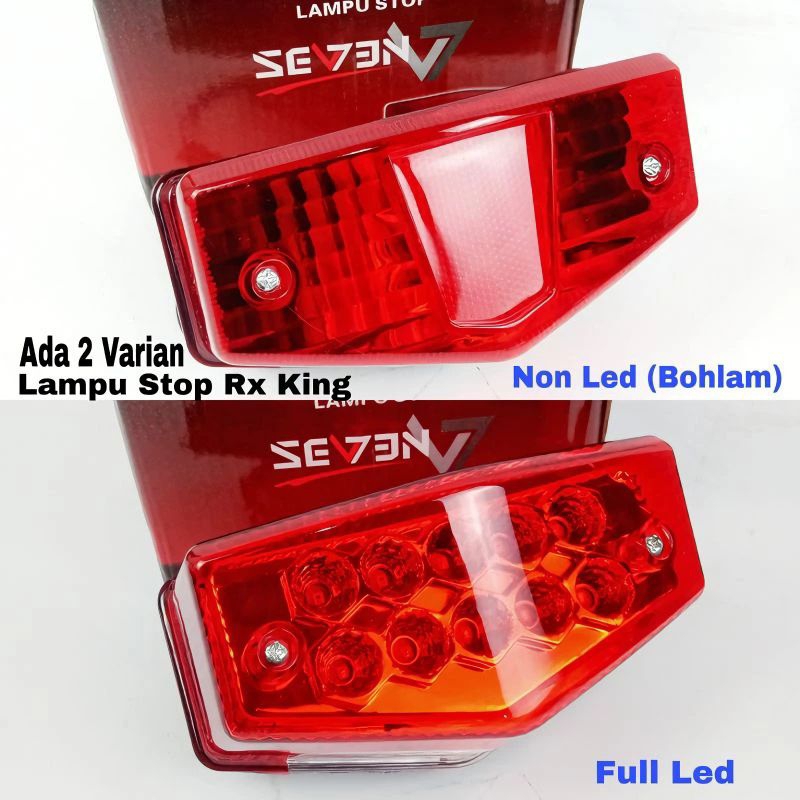 Lampu stop rx king new peredam stoplamp rx king