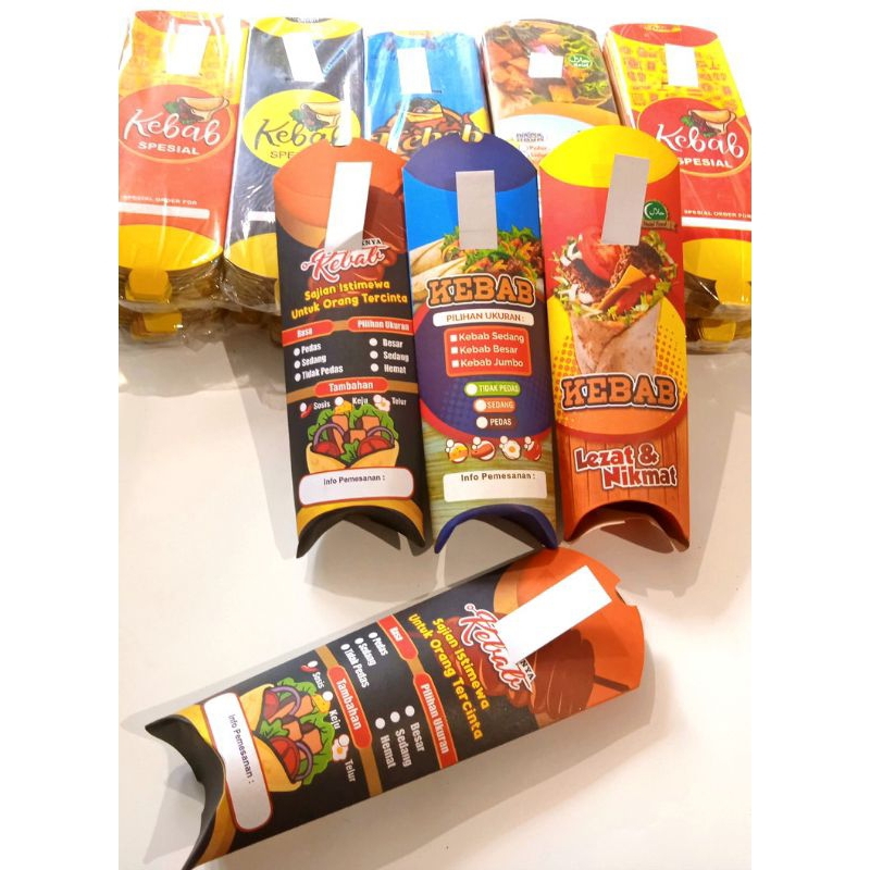 

500 Lembar kertas kebab / Kemasan kebab /Bungkus kebab