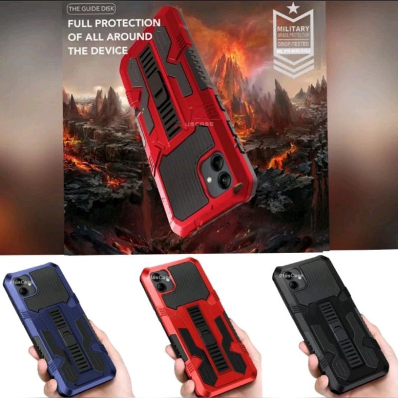 Case Samsung A03 - Casing Samsung A03 Hardcase Multi Holder Protection