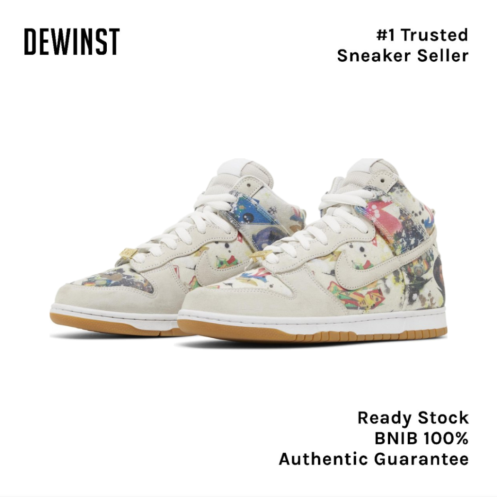 Dunk SB High Supreme Rammellzee BNIB RESMI ORIGINAL