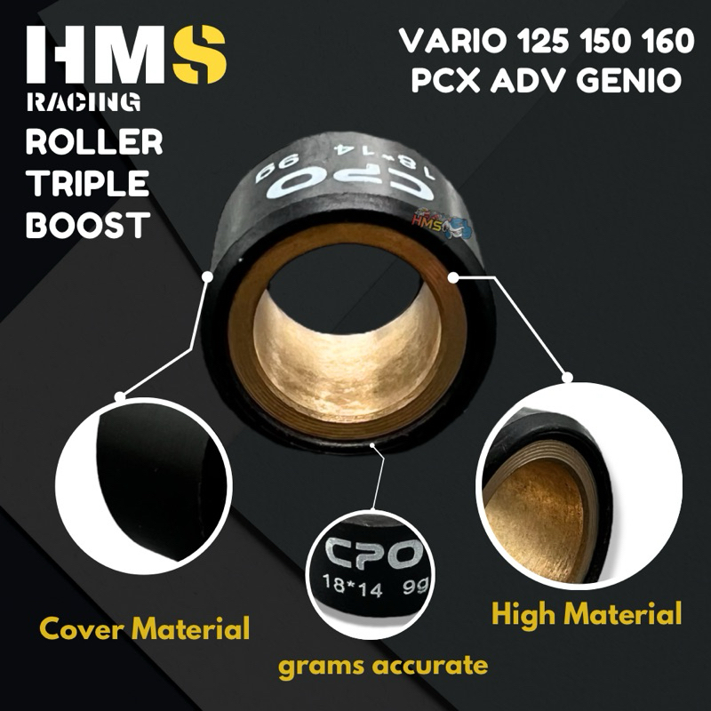 Roller roler Vario 150 125 ESP PCX ADV Beat Genio Scoopy 2021 Racing CPO 8 sd 18 gr Bisa Mix Campur 