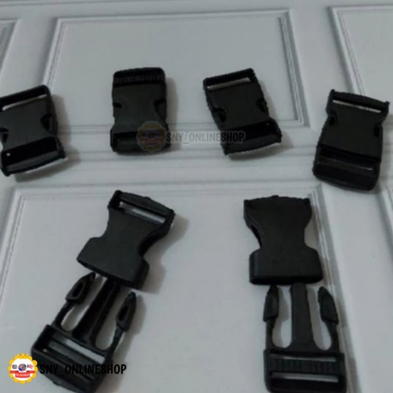 

60pcs Stoper Lanyard Tali ID Card 2,5cm Gantungan Tali ID Card 2,5cm