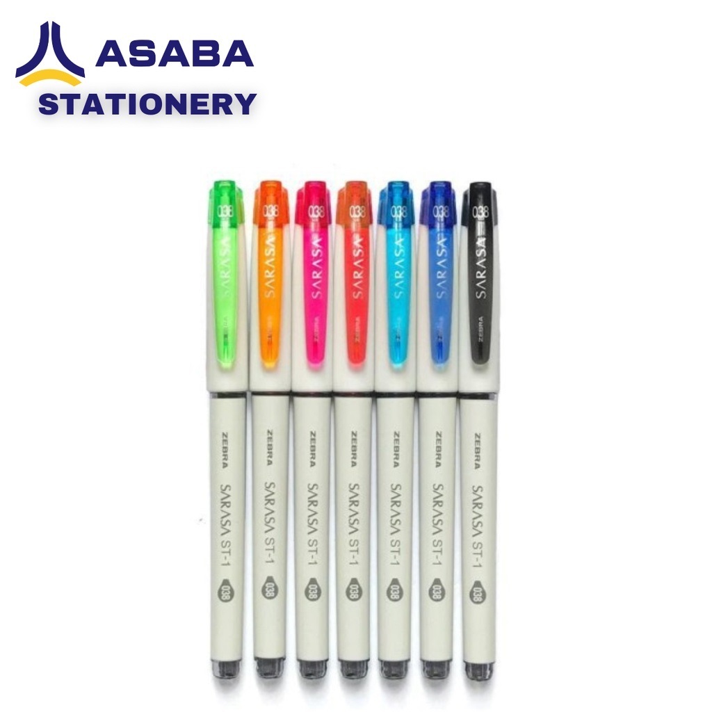 

Asaba Stationery - Pulpen/Pen/Bulpen Sarasa ST-1 0.38mm