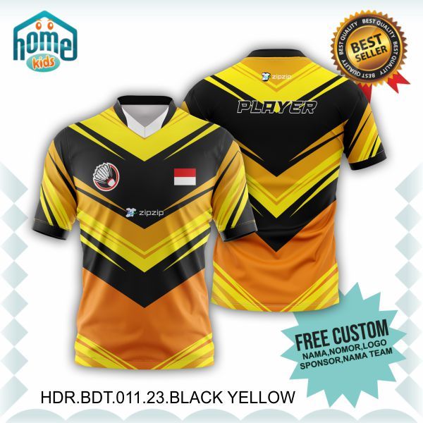 Baju Jersey Kaos Badminton V nek BM003 Kaos Jersey Dewasa Premium Size Jumbo