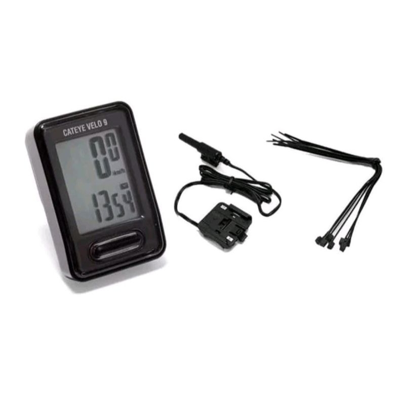 Speedometer Sepeda Cat Eye Velo 9