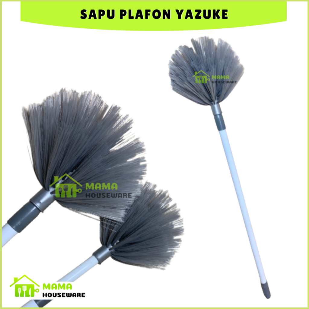 Sapu Sawang Panjang Plafon /  Kemoceng Pembersih Sawang Debu Plafon Fleksibel