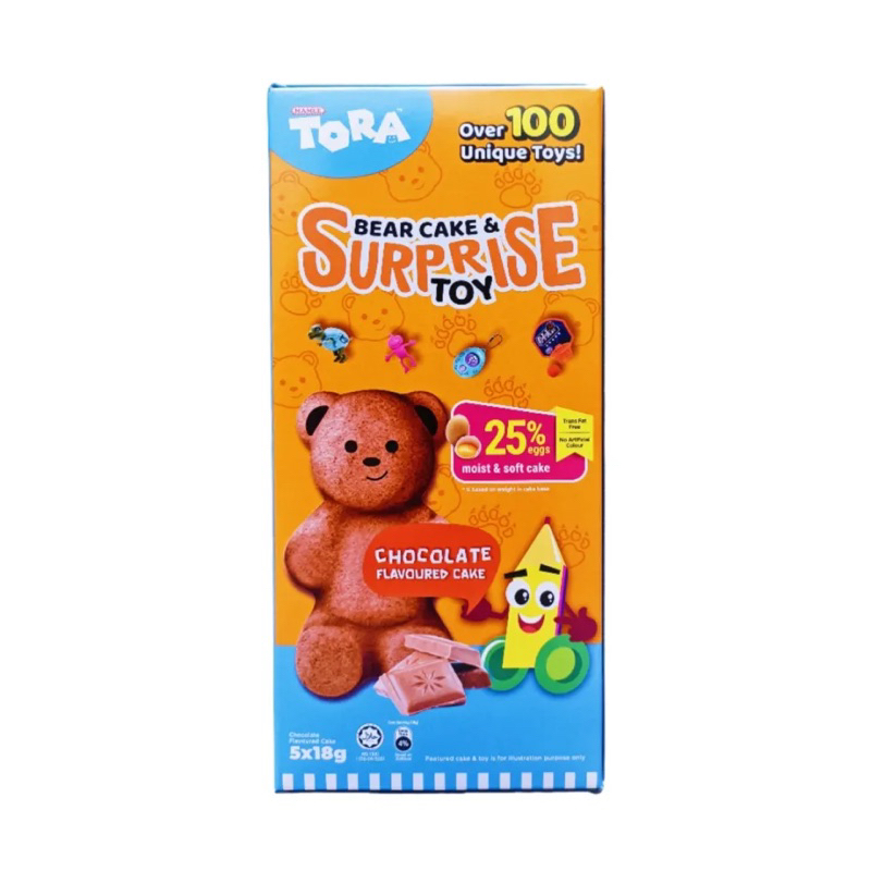 

tora bear cake isi 5 pcs 90gram