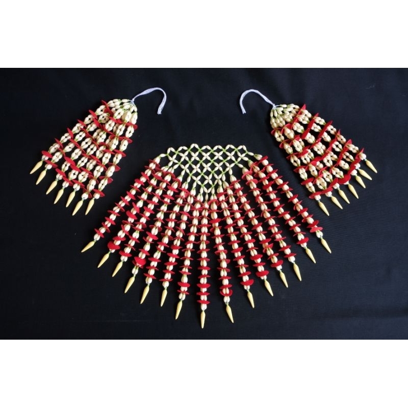 Sepasang jurai pengantin palembang melati kantil imitasi