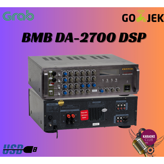 AMPLIFIER BMB DA-2700 DSP / DA 2700 DSP / DA 2700DSP 32 BIT DSP GARANSI RESMI BMB