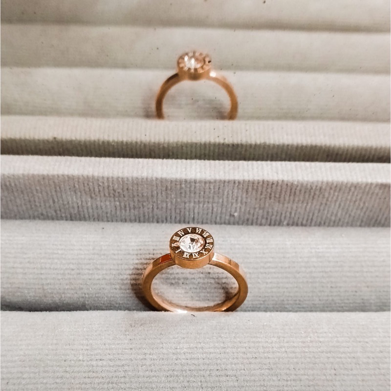 Cincin Bulga Mata Putih Titanium