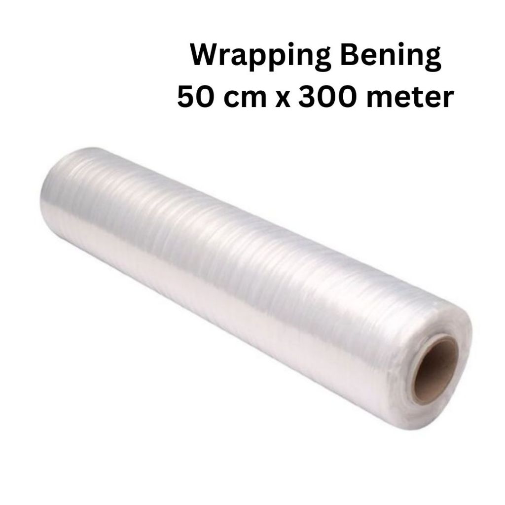 

Plastik Wrapping Bening 50 cm x 300 meter