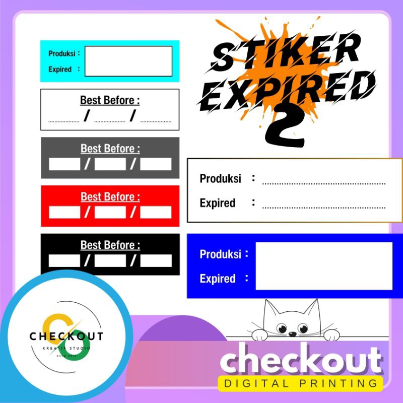 

Stiker Expired Date Best Before / Stiker Tanggal Kadaluwarsa / Stiker Tanggal Produksi
