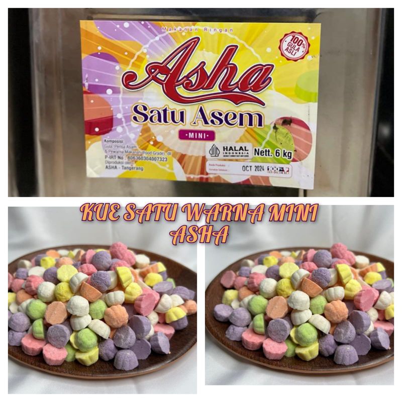 

KUE SATU WARNA MINI ASHA