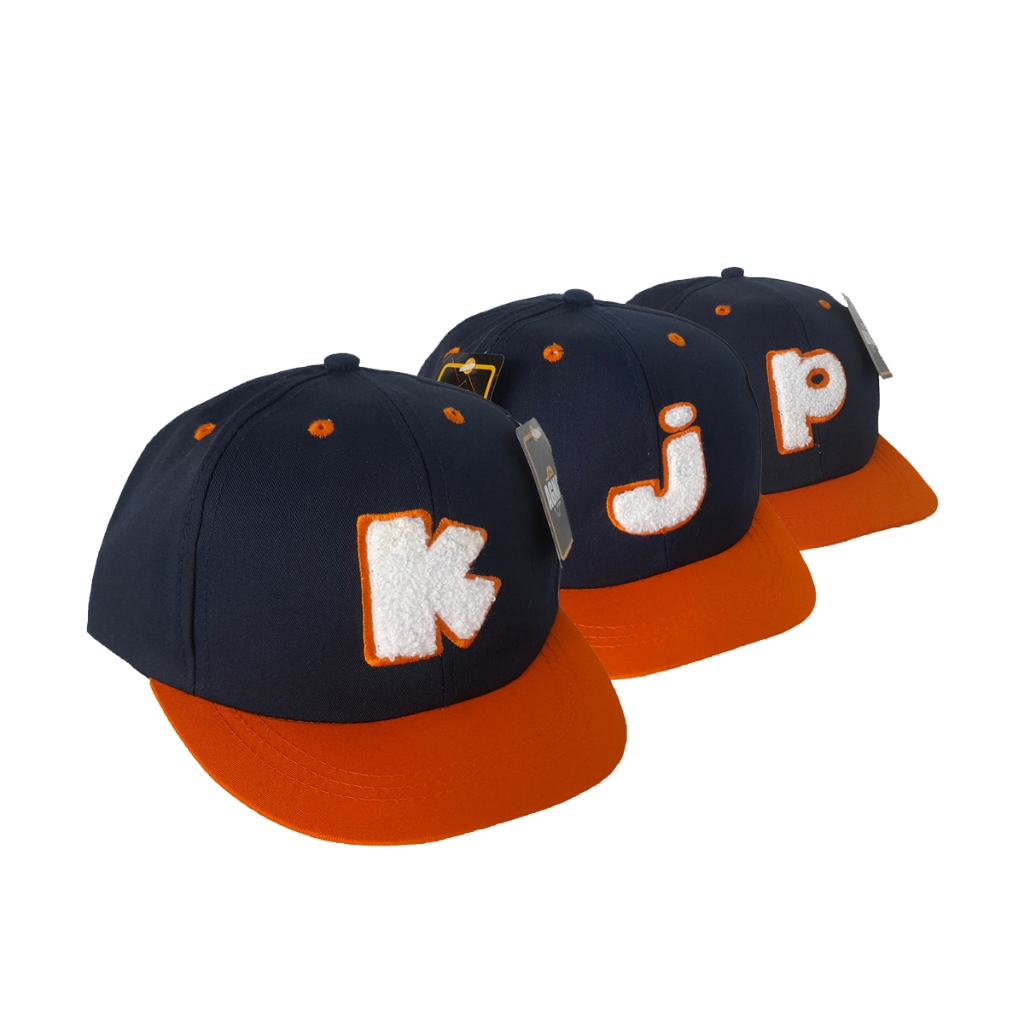 Topi Huruf Topi Lidah Pendek Topi Abjad Topi Pria Topi Pendek Topi Baseball Huruf NAVY