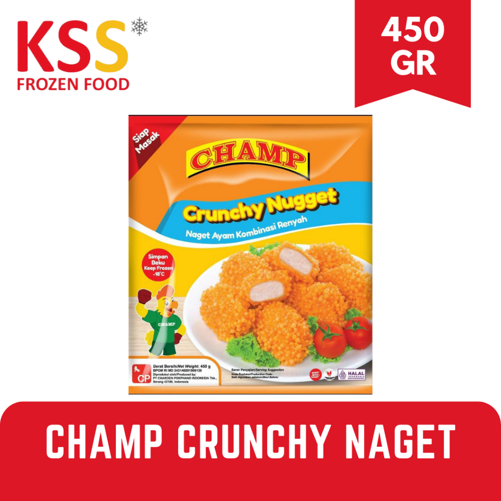 

CHAMP CRUNCHY NUGGET 450 GR