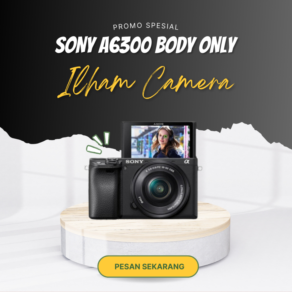 KAMERA SONY A6300 BODY ONLY