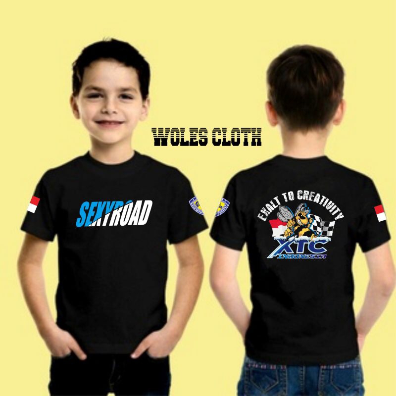 kaos anak XTC//kaos anak XTC Indonesia//kaos murah berkualitas//kaos anak distro