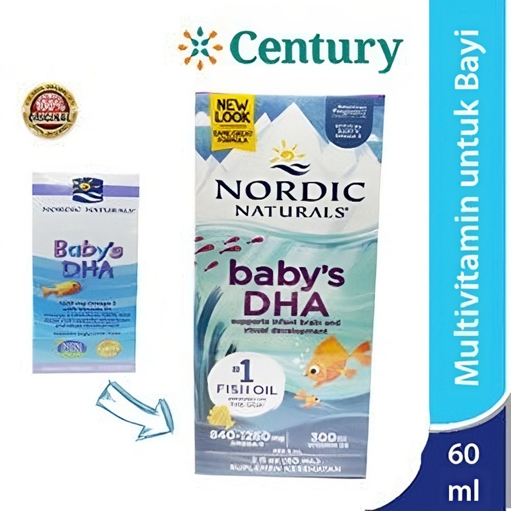 Nordic DHA 60ml/EPA/DHA / SUPLEMEN / Vitamin Baby DHA