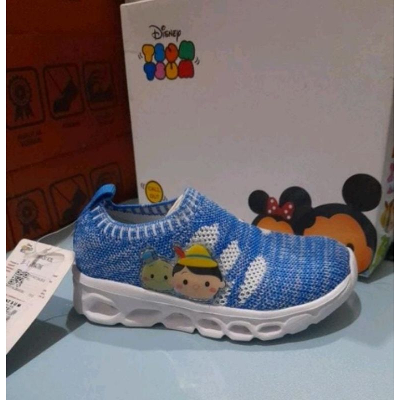 Sepatu anak LED TsumTsum original Disney