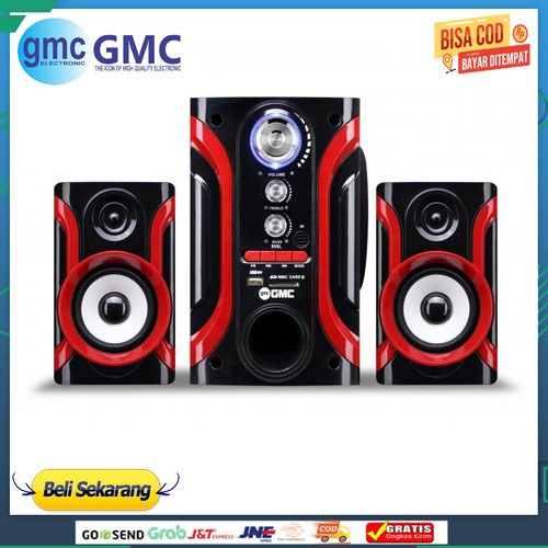 SPEAKER AKTIF BLUETOOTH GMC 888L/888K BT MULTIMEDIA RANDOM