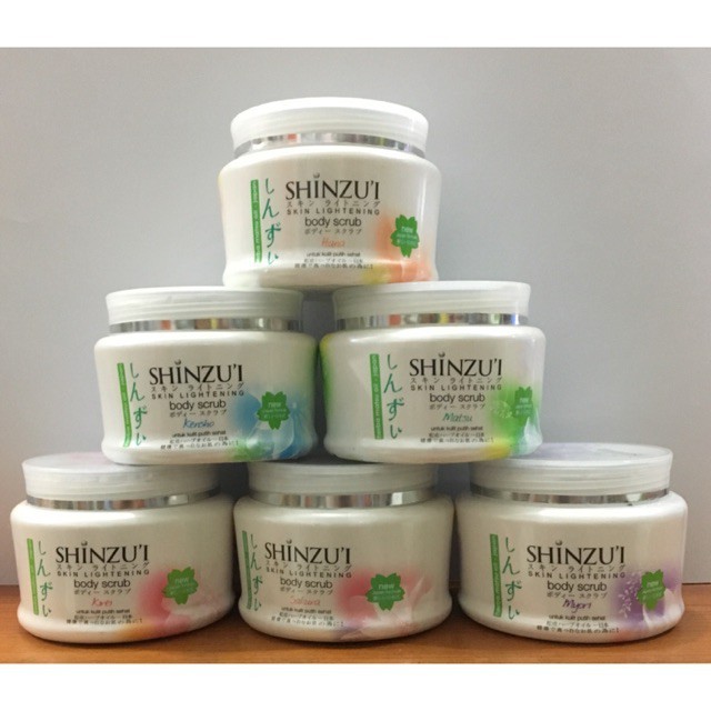 LULUR SHINZUI | BODY SCRUB SHINZUI 200GRAM