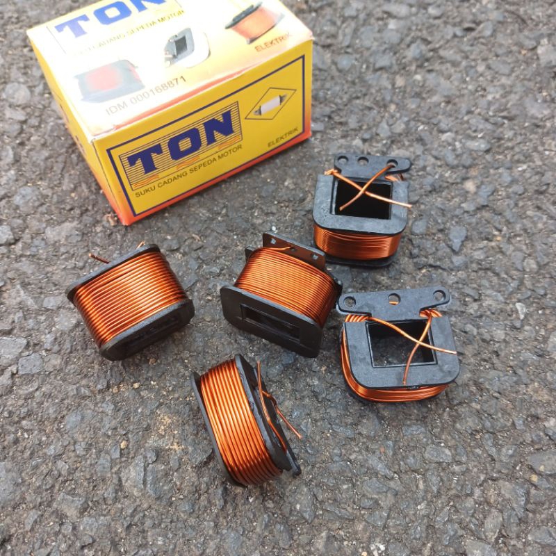 Spul set spul lampu spul platina vespa px ps full set merk TON