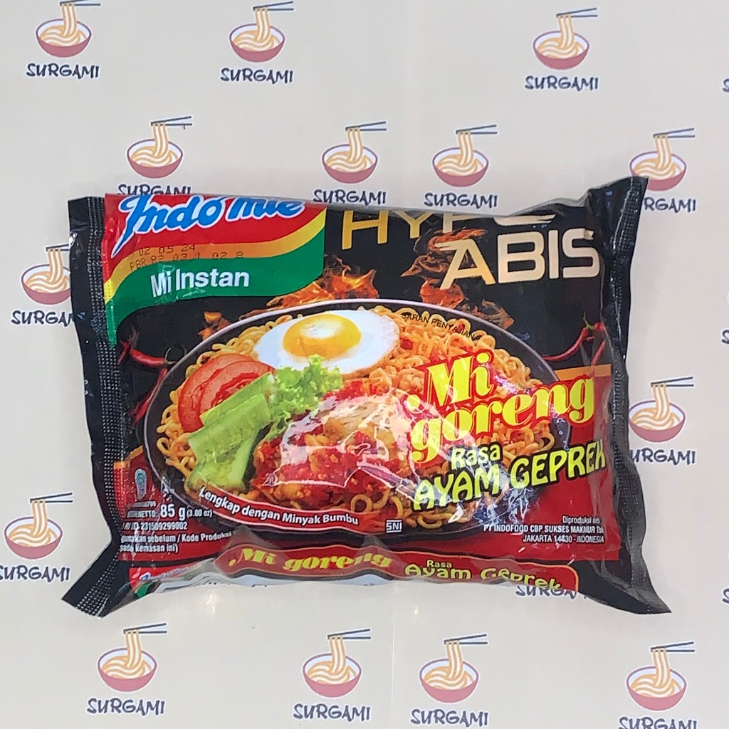 

Indomie Goreng Ayam Geprek 85gr