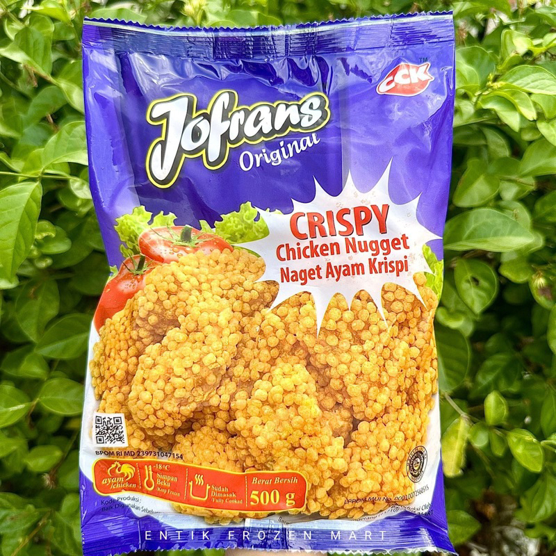 

Jofrans Nugget Crispy 500gr