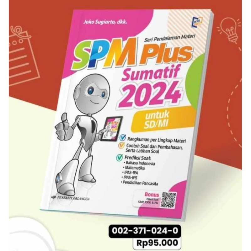 

SPM Plus Sumatif SD/MI 2024 Erlangga Original