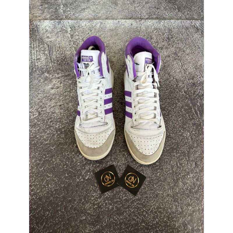 Adidas TopTen High ‘ White Active Purple ‘