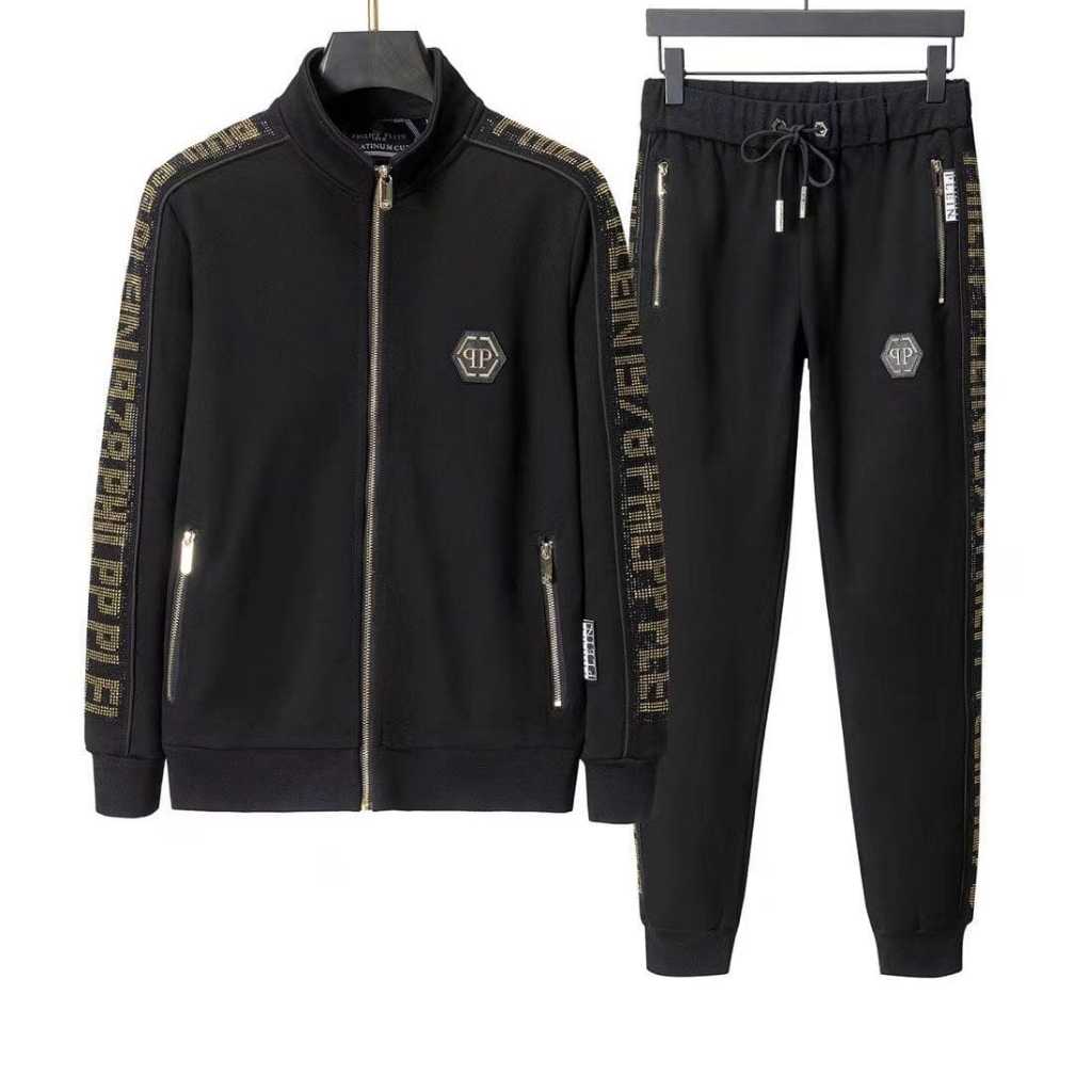 SETELAN JAKET TRAINING BRANDED PHILIPP PLEIN