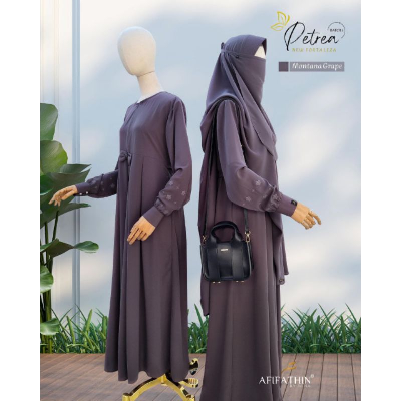 Gamis Syar'i Petrea (Afifathin)✨