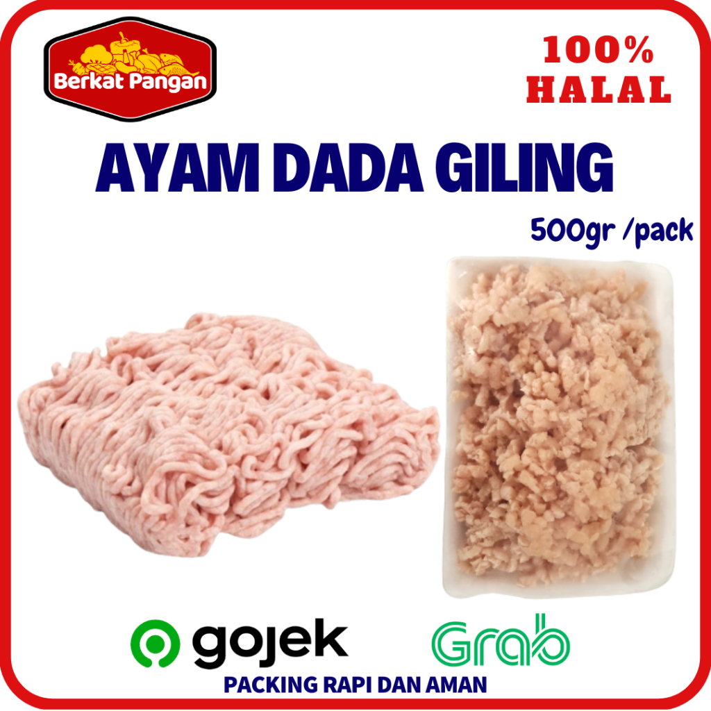 

Daging Dada Ayam Giling 500gr atau 1 Kg