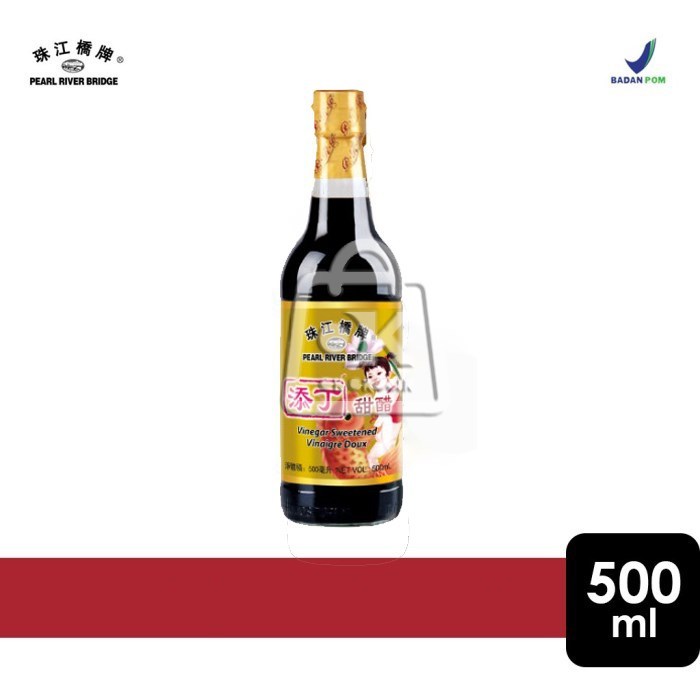 

Cuka Masak Manis Pearl River Bridge/ PRB Sweetened Vinegar (Gold 500ml)