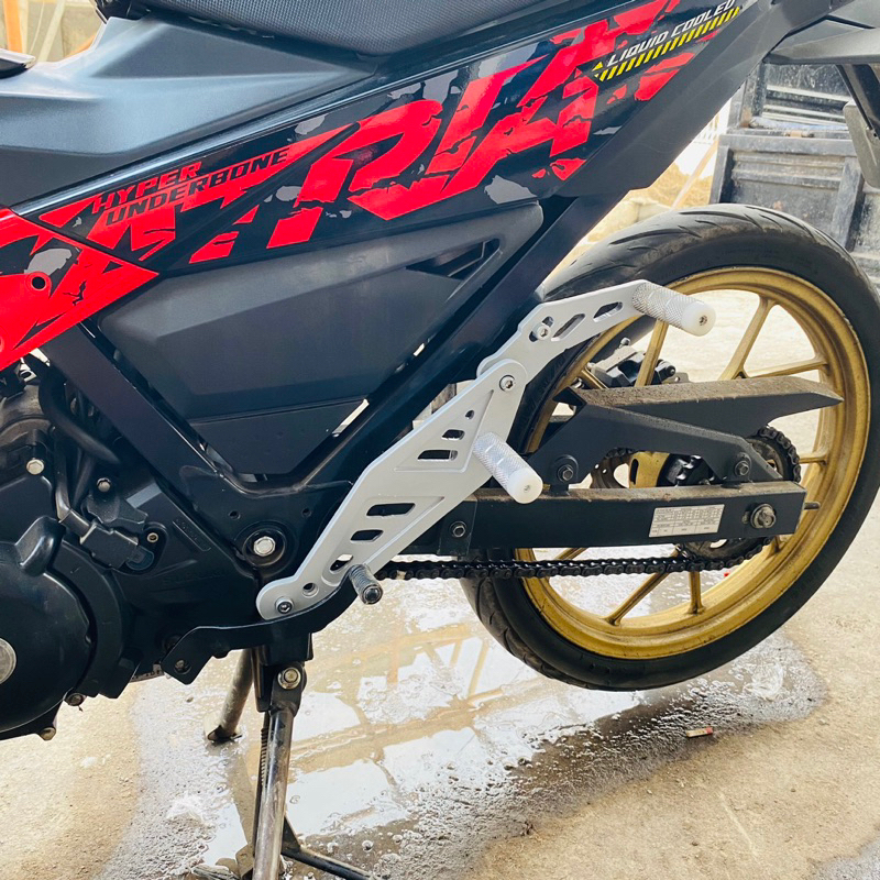 PAKET Fotstep Underbone Satria fu fi Carbu Facelift Injeksi NGRT UNDERBOUND Custom Suzuki Step Under