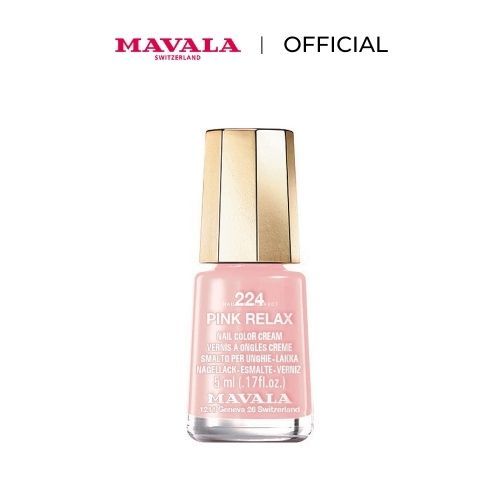 Mavala Nail Polish Pink Relax 5 ML - 224 - Kuteks / Cat Kuku