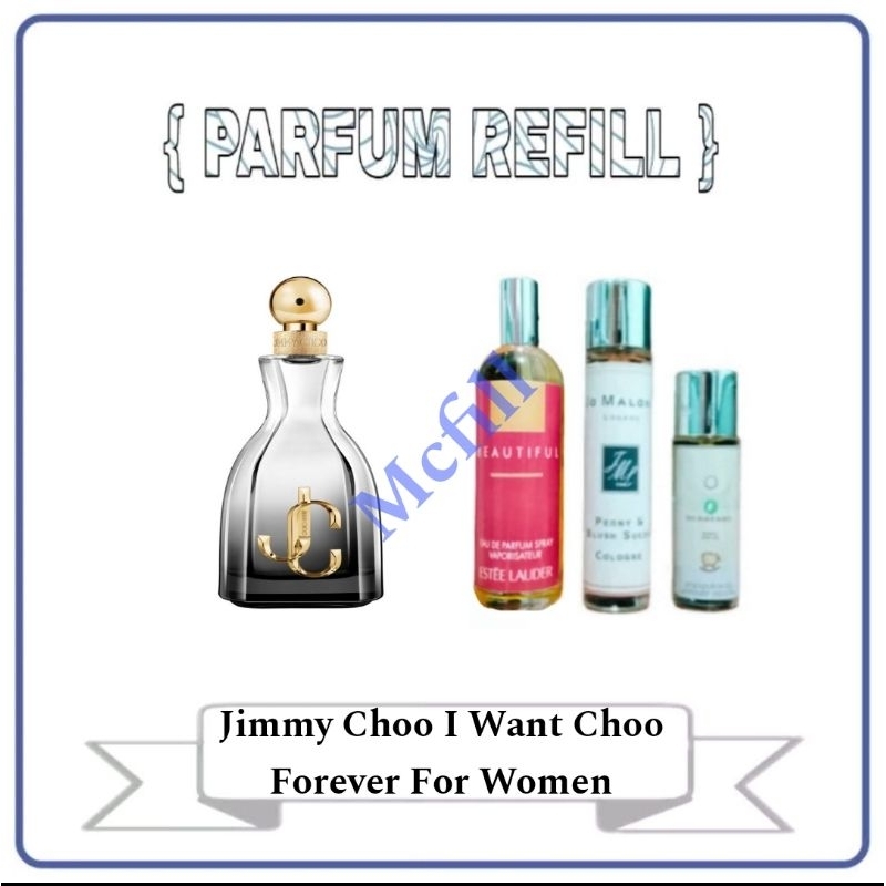 Parfum Refill Jimmy C I Want Choo Forever For Women