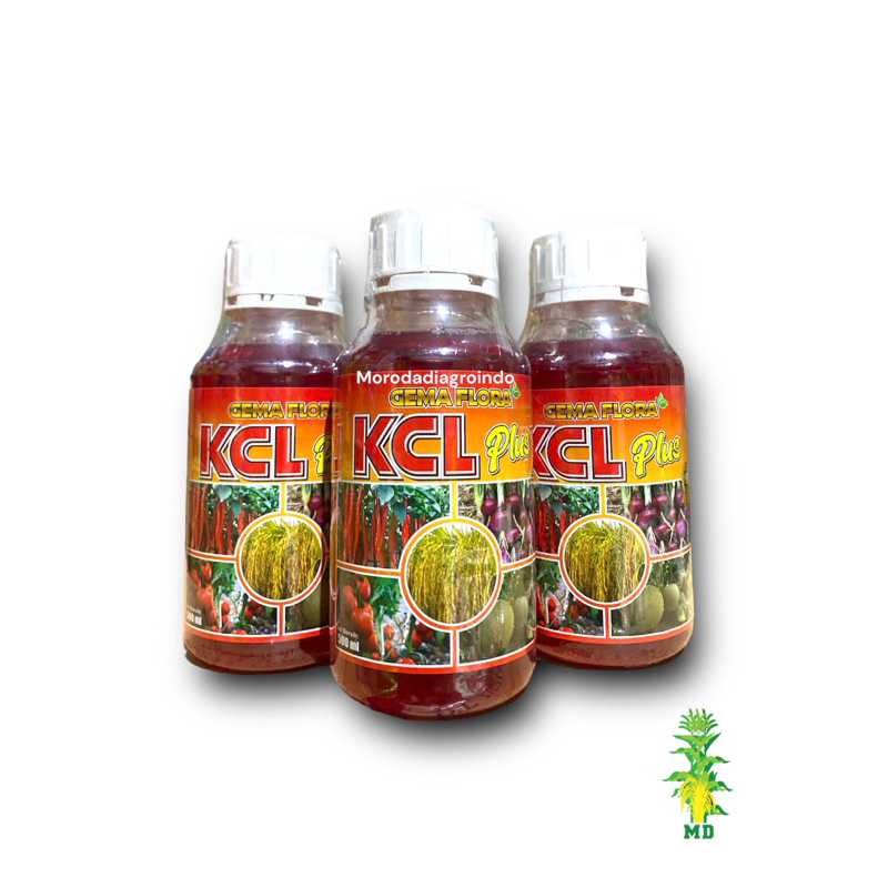 KCL plus Gema Flora dilengkapi bahan perekat isi 500ml