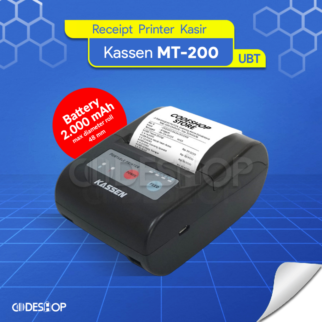 Printer Thermal Mini Kassen MT 200