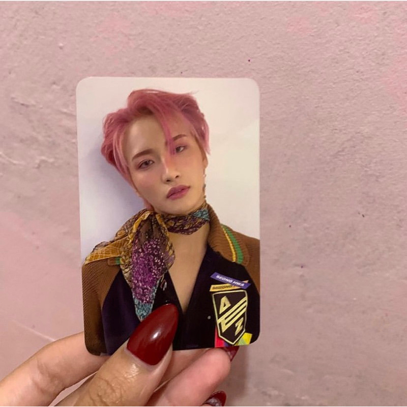 ATEEZ SEONGHWA KTOWN POB PHOTOCARD [BOOKED]