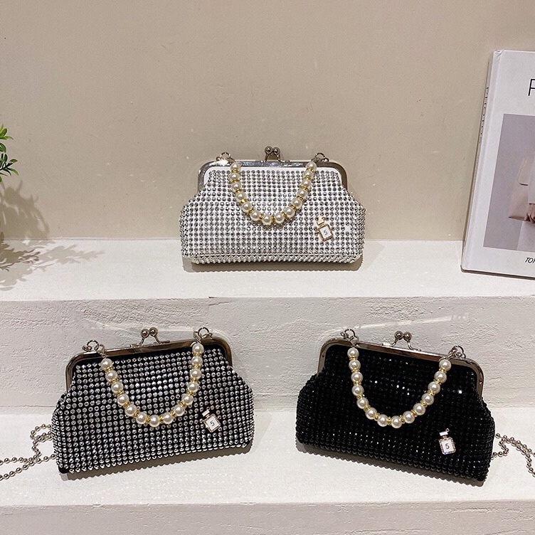 Model Terkini Tas Pouch Pesta Wanita Fashion / Tas Pesta Wanita / Tas Clutch Pesta / Tas FUJI BLINK