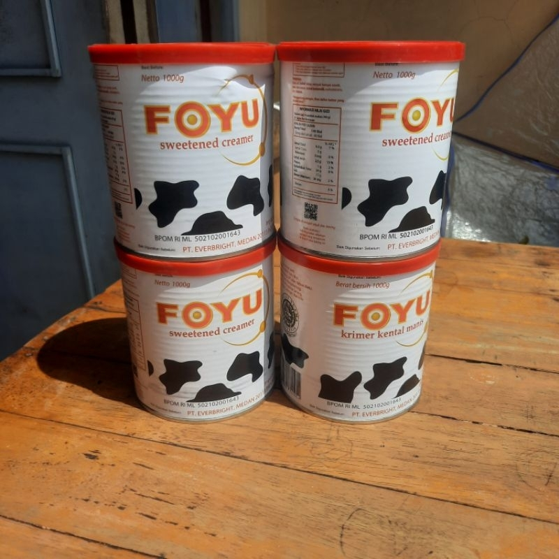 

FOYU KKM 1000G | Foyu 1 kg Krimer Kental Manis Susu Condensed Milk