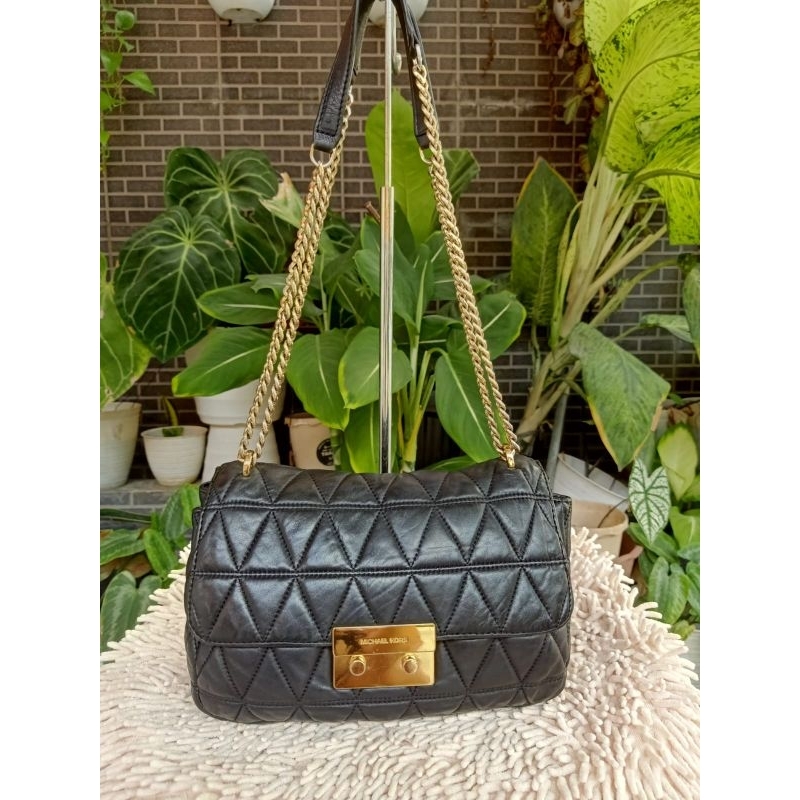TAS MICHAEL KORS SLOAN HITAM