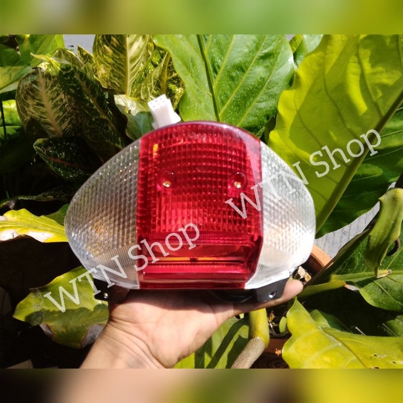 Wtnshop lampu stop shogun 110 r new lampu belakang shogun 110 r new